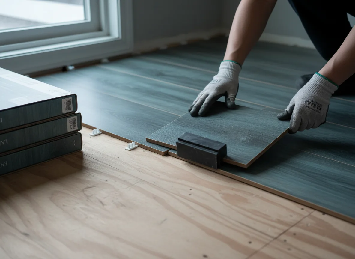 Luxury Vinyl Plank Installation company in Wallingford, IA